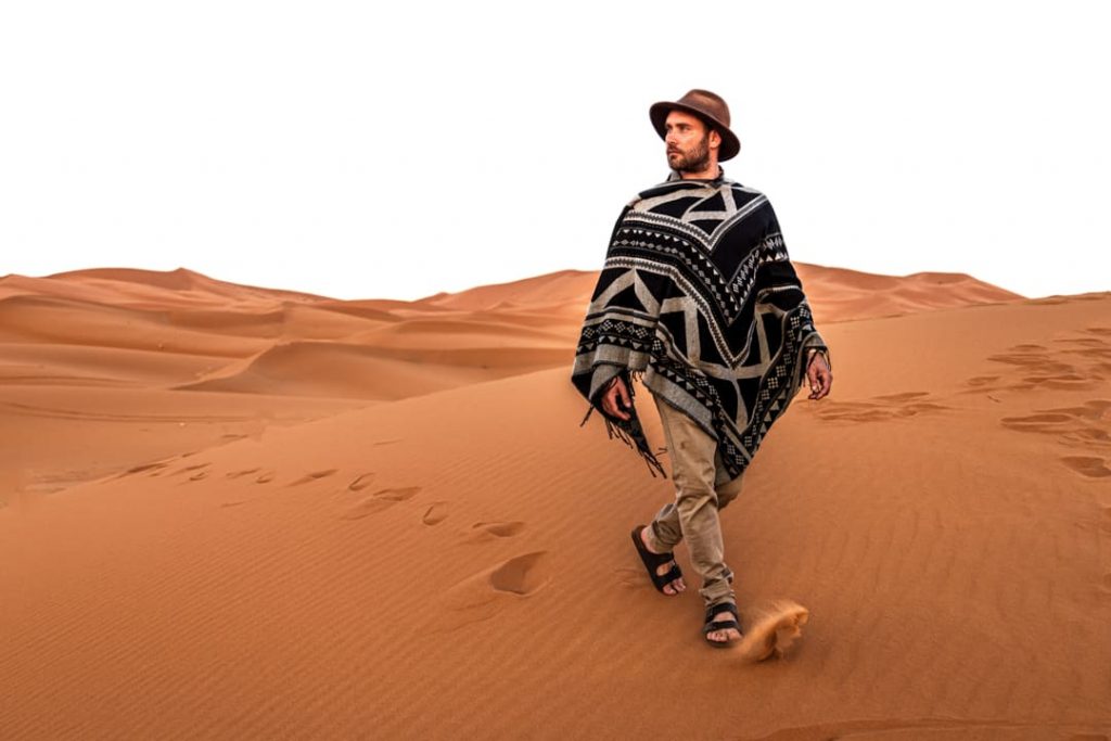 Daniele sulle dune