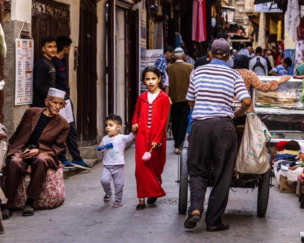 Venditore spremute Marocco