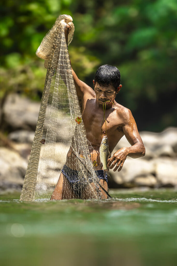 Il pescatore audace