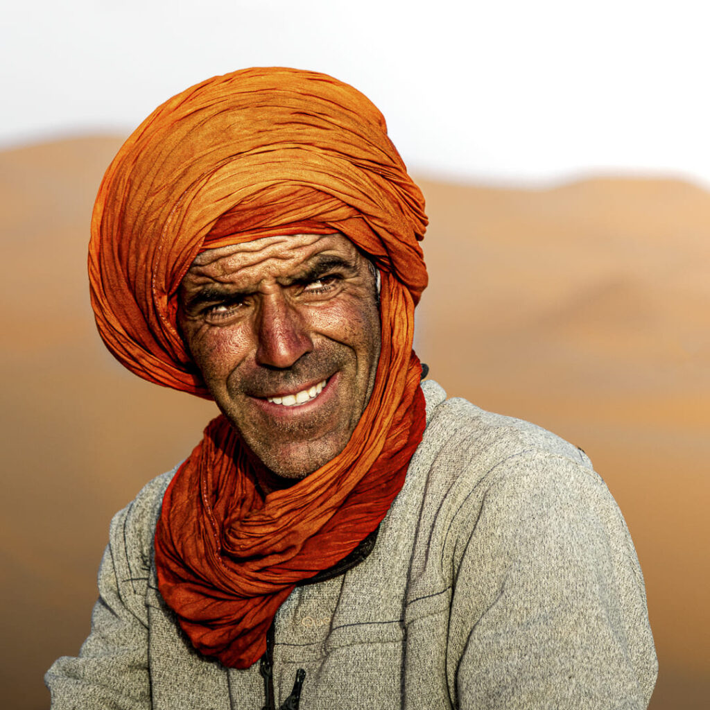 Ritratto dell'uomo delle dune
